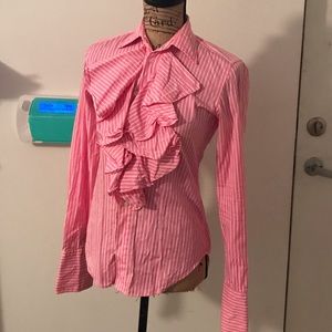 Ralph Lauren Ruffle Blouse